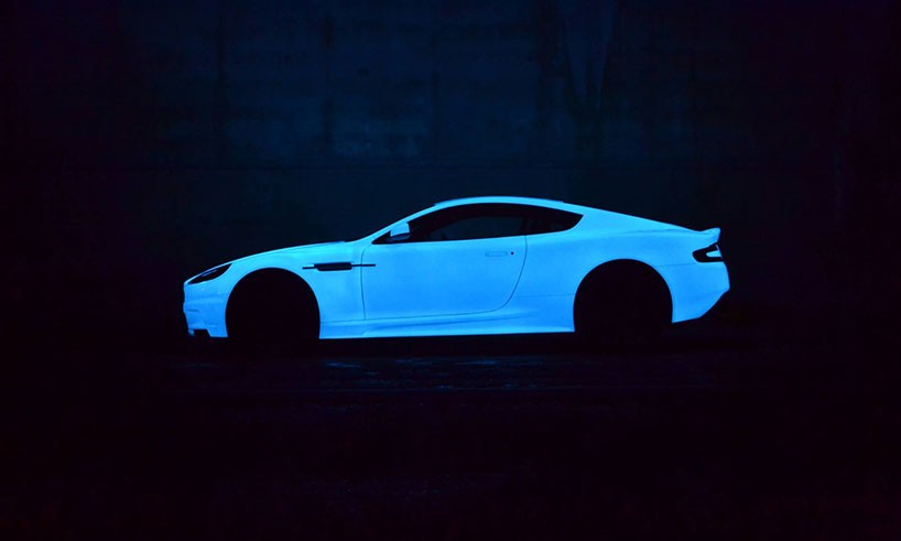 Nevana Designs украсила Aston Martin DBS светящейся краской