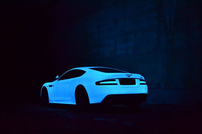 Nevana Designs украсила Aston Martin DBS светящейся краской