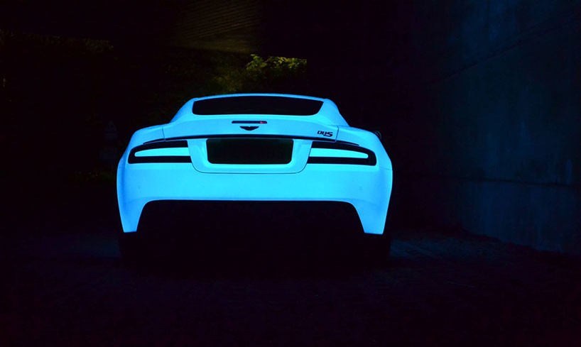 Nevana Designs украсила Aston Martin DBS светящейся краской