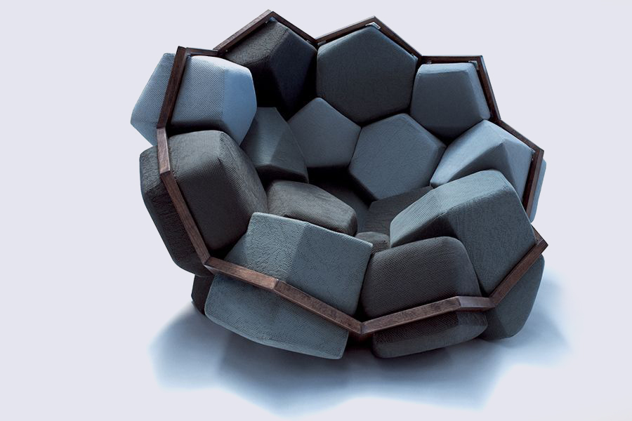 Модульное кресло Quartz от CTRLZAK Art & Design